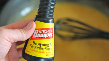 How do you use Kitchen Bouquet browning sauce?