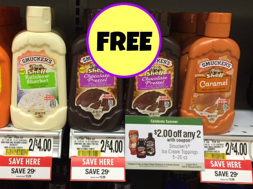 How do you use Smucker's Magic Shell?