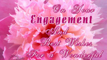 How do you wish an engagement day?