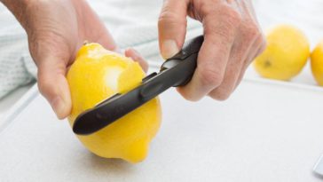 How do you zest a lemon without a grater?