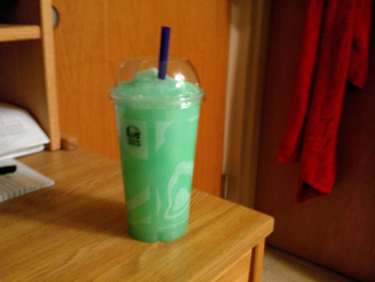 How does Taco Bell make Baja Blast freeze?