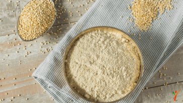 How does gluten-free flour affect baking?