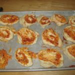 How hot should the oven be for pizza rolls?