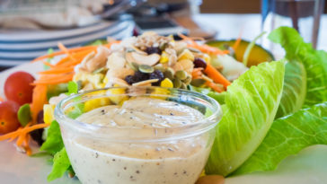 How important accompaniments of salads and dressings are?