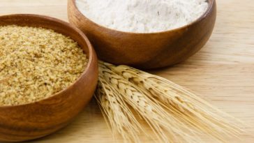 How is fermented wheat flour made?