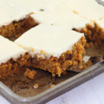 How long can a cake with cream cheese frosting sit out?