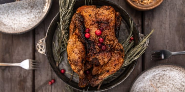 How long can a thawed turkey sit in the refrigerator?