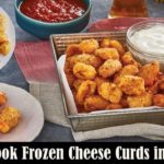 How long do I cook frozen cheese curds in an air fryer?