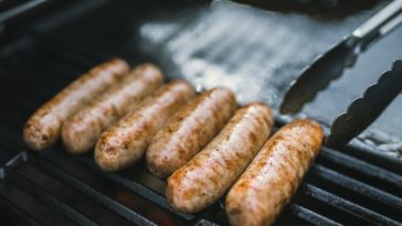How long do cooked sausages last out of the fridge?