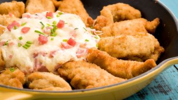 How long do you bake store bought chicken cordon bleu?