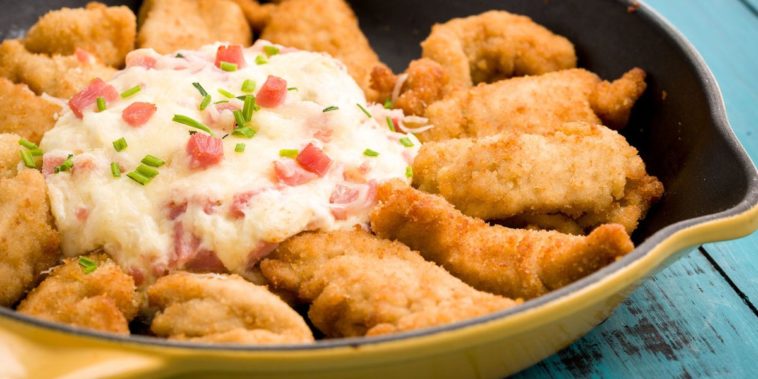 How long do you bake store bought chicken cordon bleu?