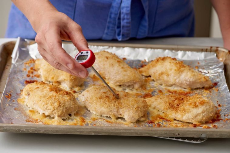 How long do you cook frozen chicken in oven?