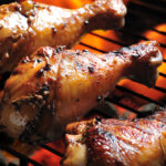 How long do you grill chicken at 450?