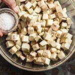 How long do you let eggplant sit in salt?