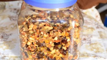 How long do you need to soak fruit in alcohol?