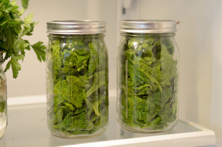 How long does lettuce last in a Mason jar?