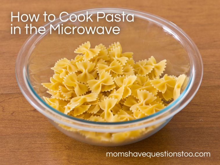 How long should I Microwave Pasta?