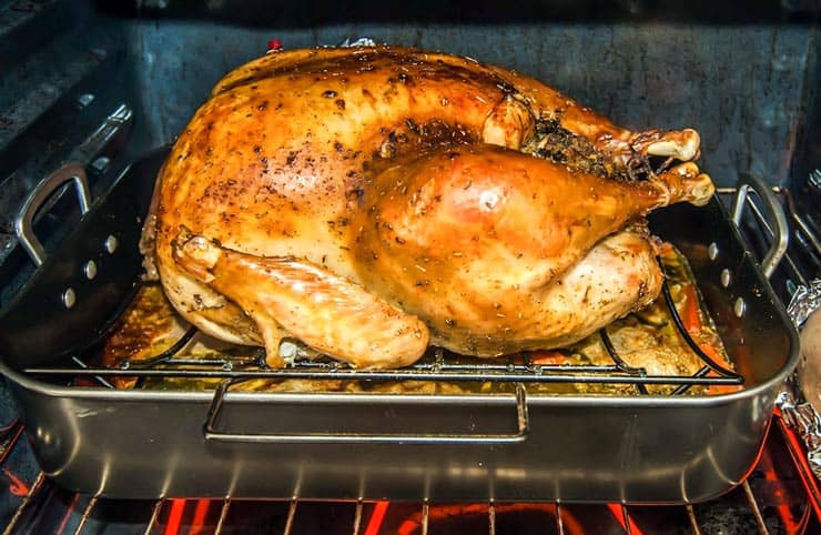 How long should a turkey cook at 350 degrees?