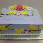 How long will a buttercream iced cake stay fresh?