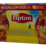 How many Lipton tea bags are in a half gallon?