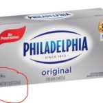 How many Oz is 250g of cream cheese?