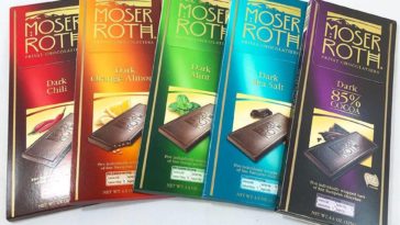 How many SYNS is Moser Roth chocolate?