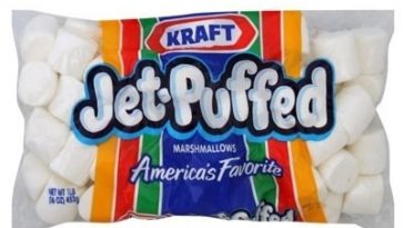 How many big marshmallows equals a cup of mini marshmallows?