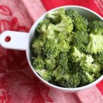 How many calories does two cups of broccoli have?