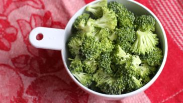 How many calories does two cups of broccoli have?