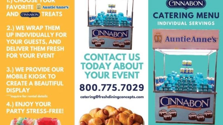 How many calories in Auntie Anne's Cinnamon Pretzel Bites small?