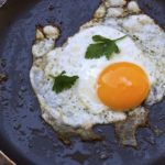 How many calories is 2 eggs over easy?