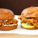 How many calories is in a Popeyes Chicken Sandwich?