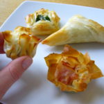 How many layers of phyllo dough should I use?