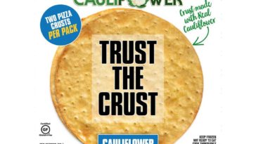 How many net carbs are in Caulipower pizza crust?