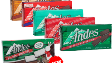 How many points are Andes mints?