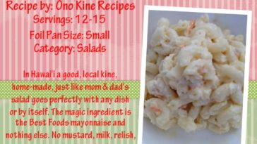 How many servings are in a large foil pan?