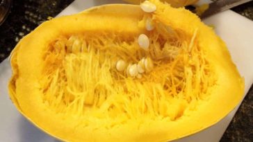 How many servings is a whole spaghetti squash?