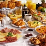 How many types of continental food are there?