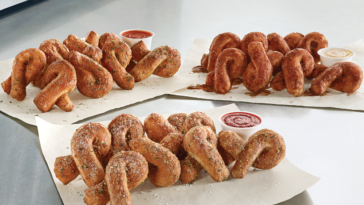How much are cinnamon bread twists at Dominos?