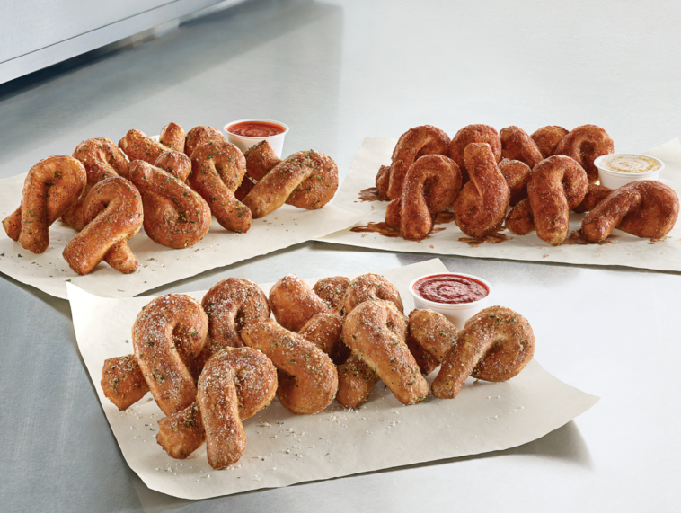 How much are cinnamon bread twists at Dominos?