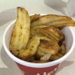 How much are potato wedges at Tims?