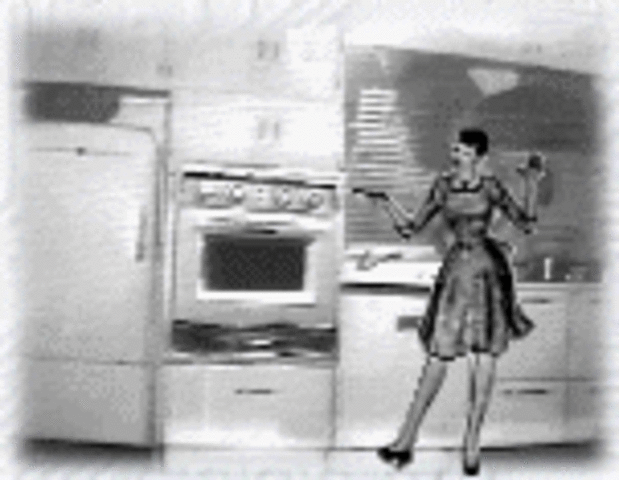How much did a microwave cost in 1975?