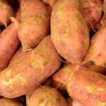 How much do sweet potatoes sell for?