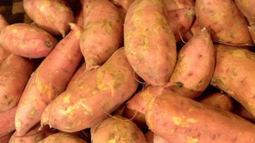 How much do sweet potatoes sell for?