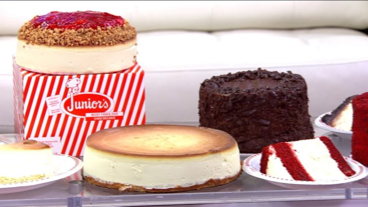 How much is Junior's cheesecake worth?