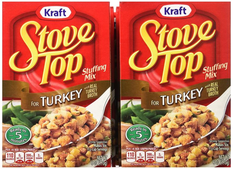 How much is a box of Stove Top Stuffing?