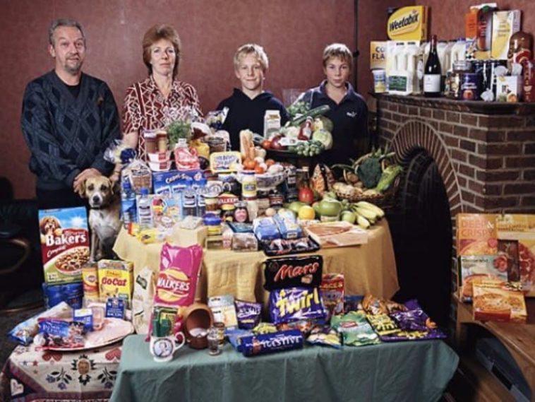 How much is a week's worth of groceries for 1 person?