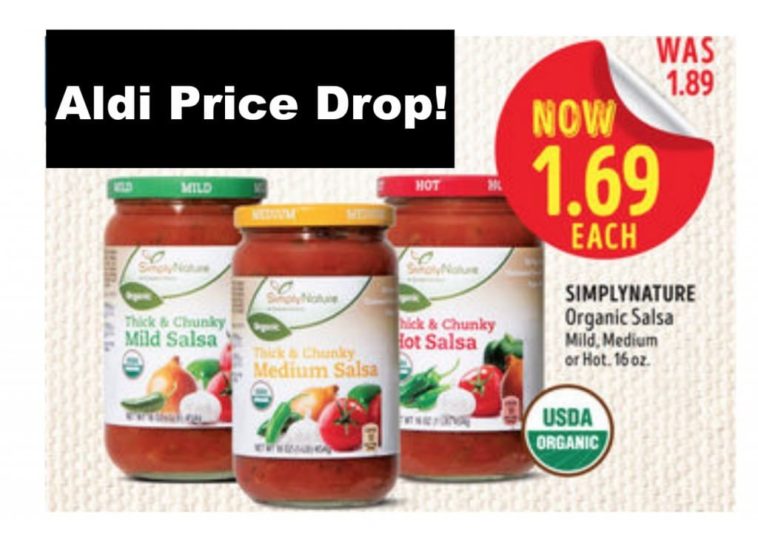 How much is salsa at Aldi?