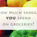 How much should 2 adults spend on groceries a month?