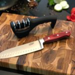 How often do professional chefs sharpen their knives?